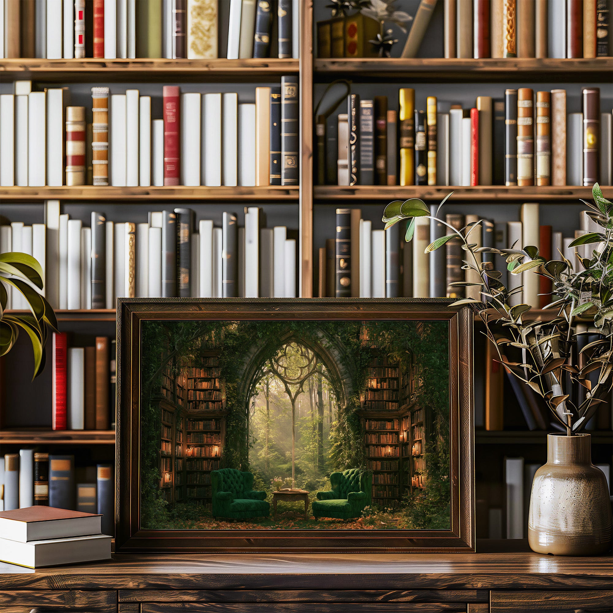 Library at the Forest's Edge
