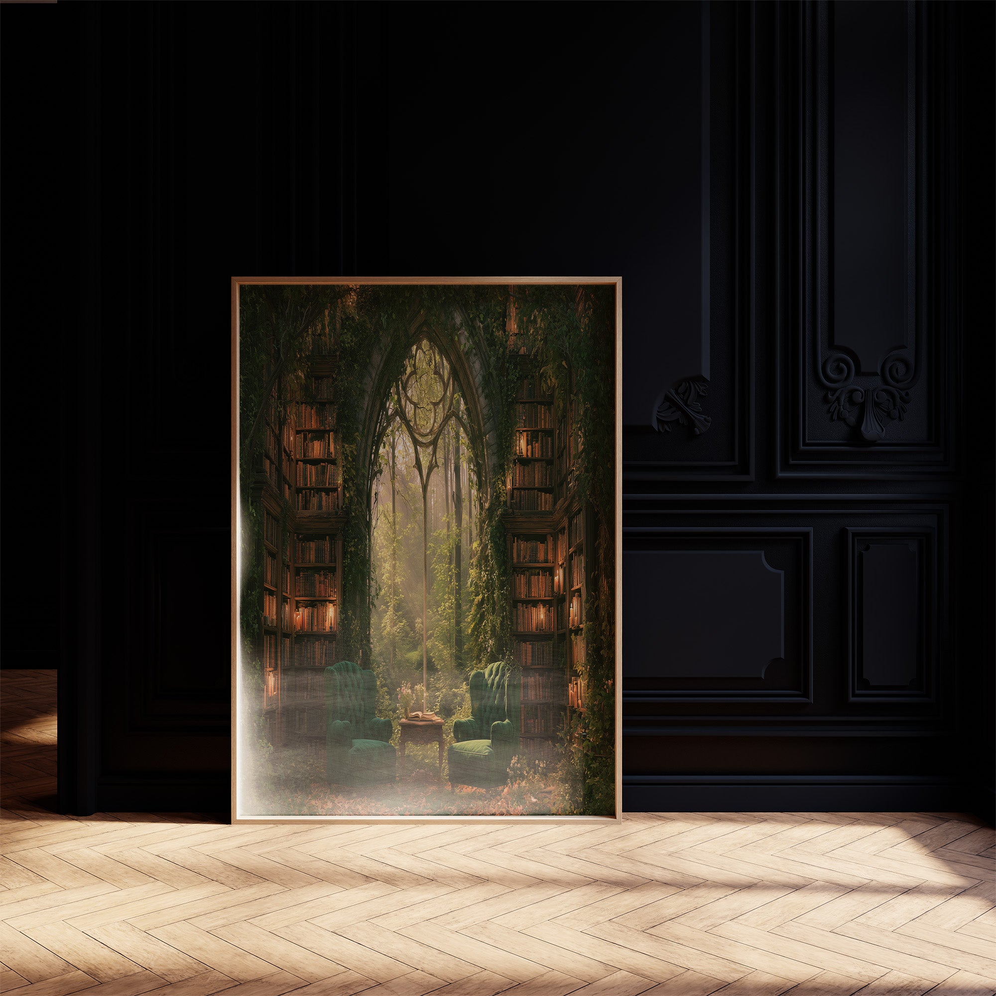 Forest Library: Emerald Sanctuary