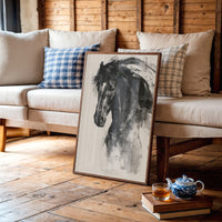 Ink Wash Stallion