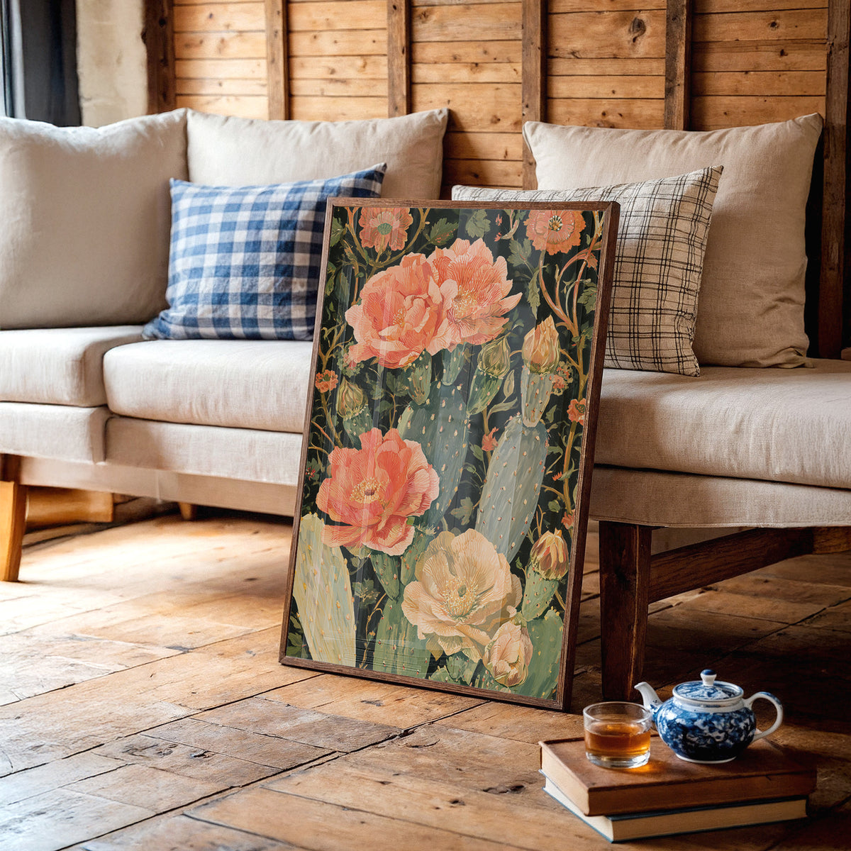Desert Bloom Tapestry