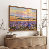 Lavender Fields, Golden Hour