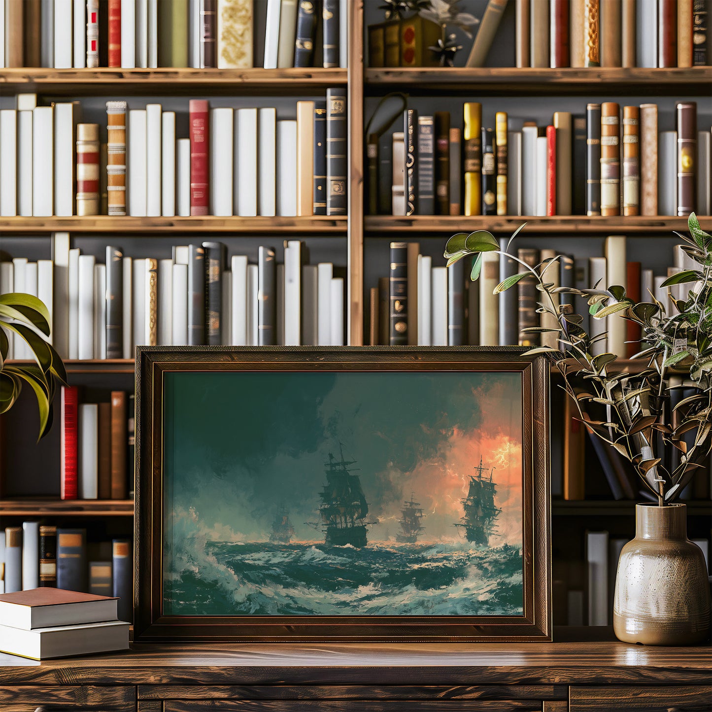Fleet Against The Firelit Storm