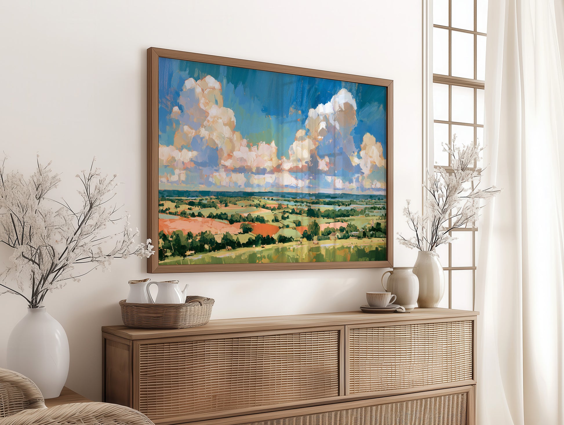 Patchwork Valley, Big Sky
