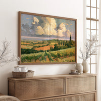 Tuscan Vineyard, Building Storm