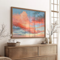 Coral Skies At Dusk