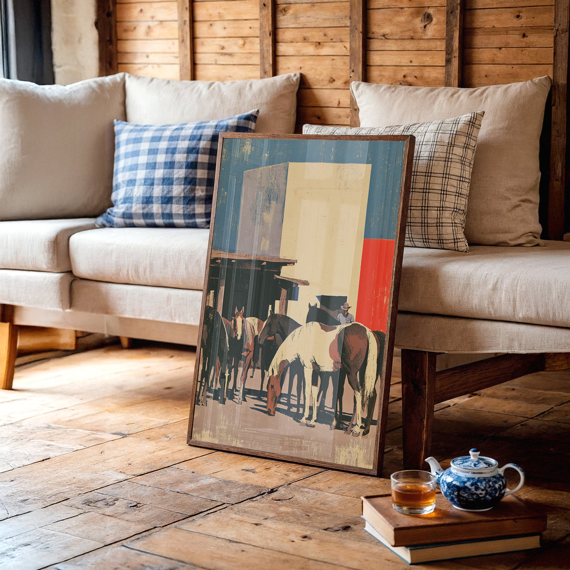Ranch Hands at the Stable
