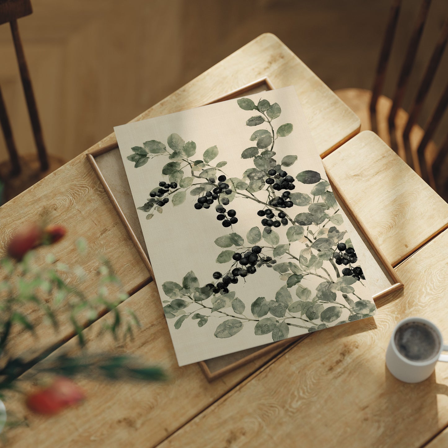 Wild Berry Vine Study