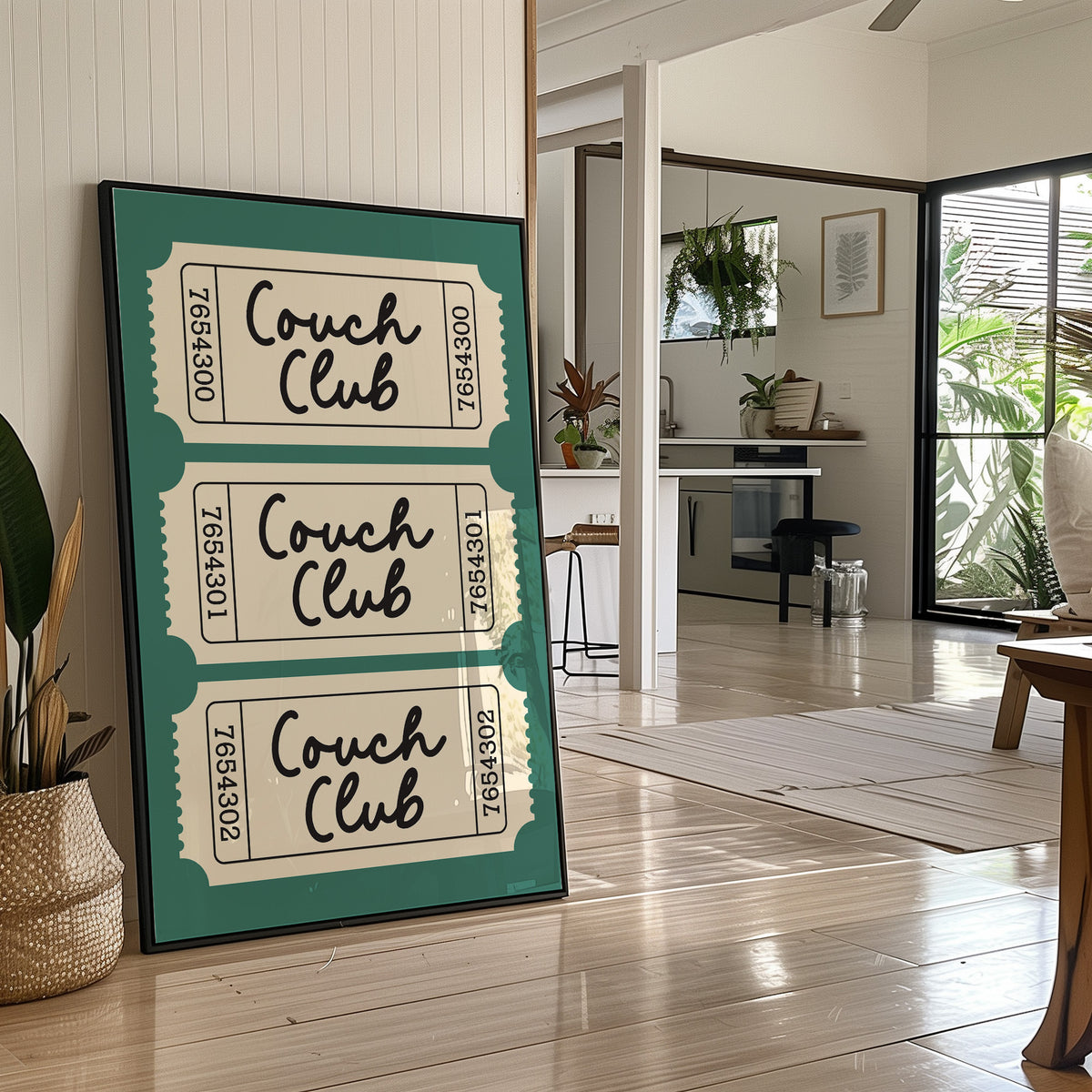 Admit One: Couch Club