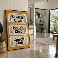 Couch Club: Bold Serif Edition