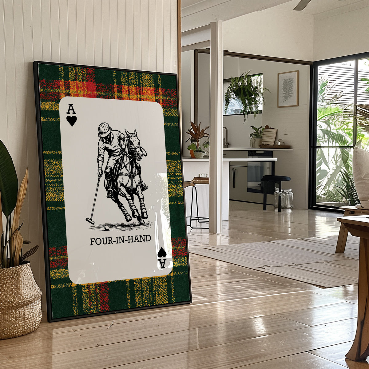 Ace of Hearts: Four-in-Hand Polo