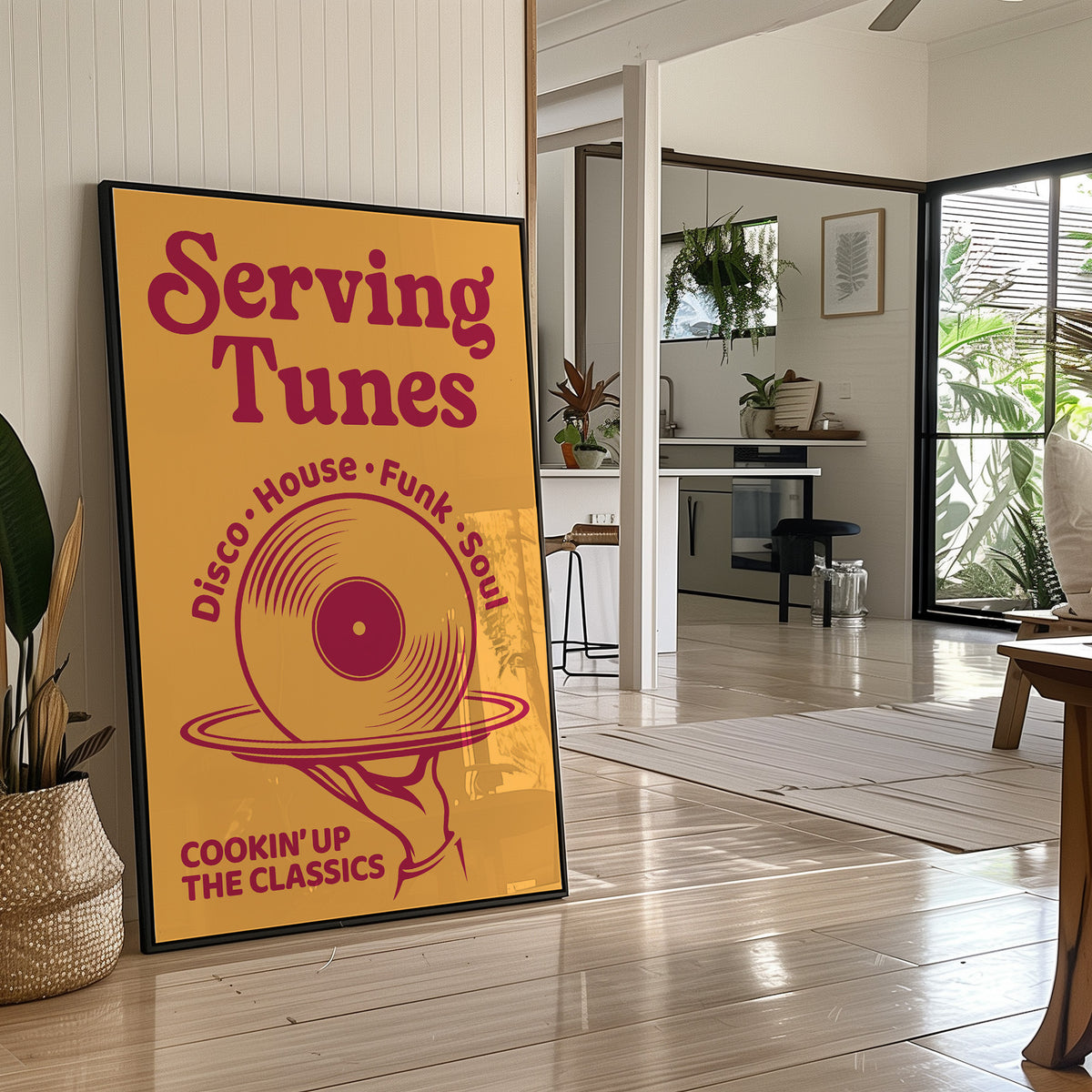 Serving Tunes: Mono Magenta