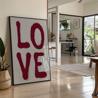 Love in Textured Spray Type