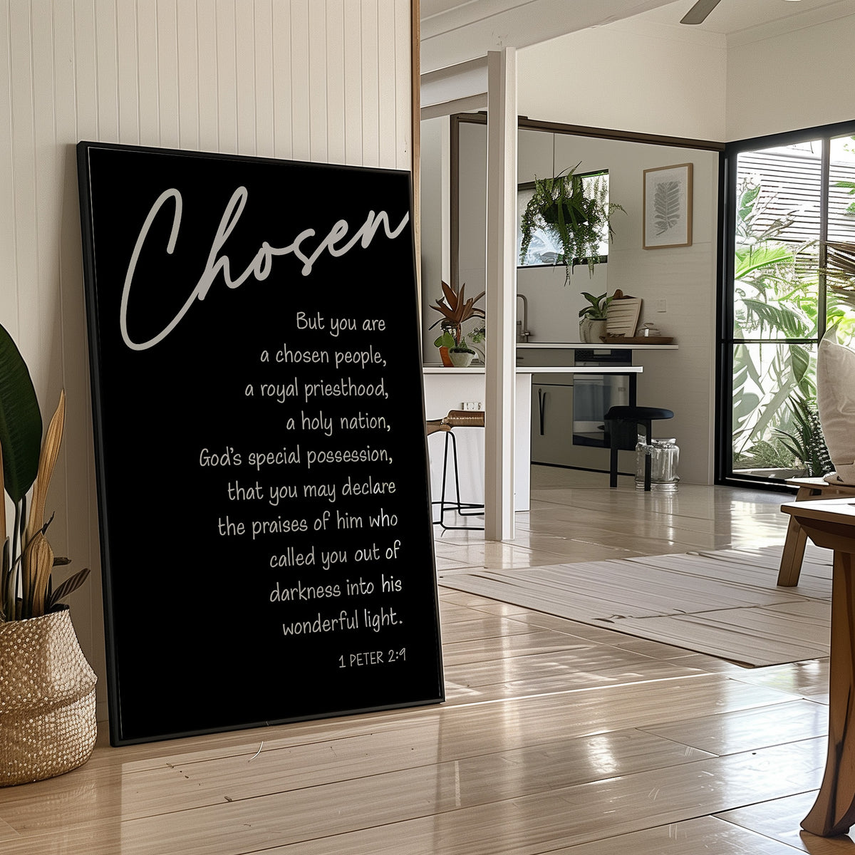 Chosen: 1 Peter 2:9 Scripture Art