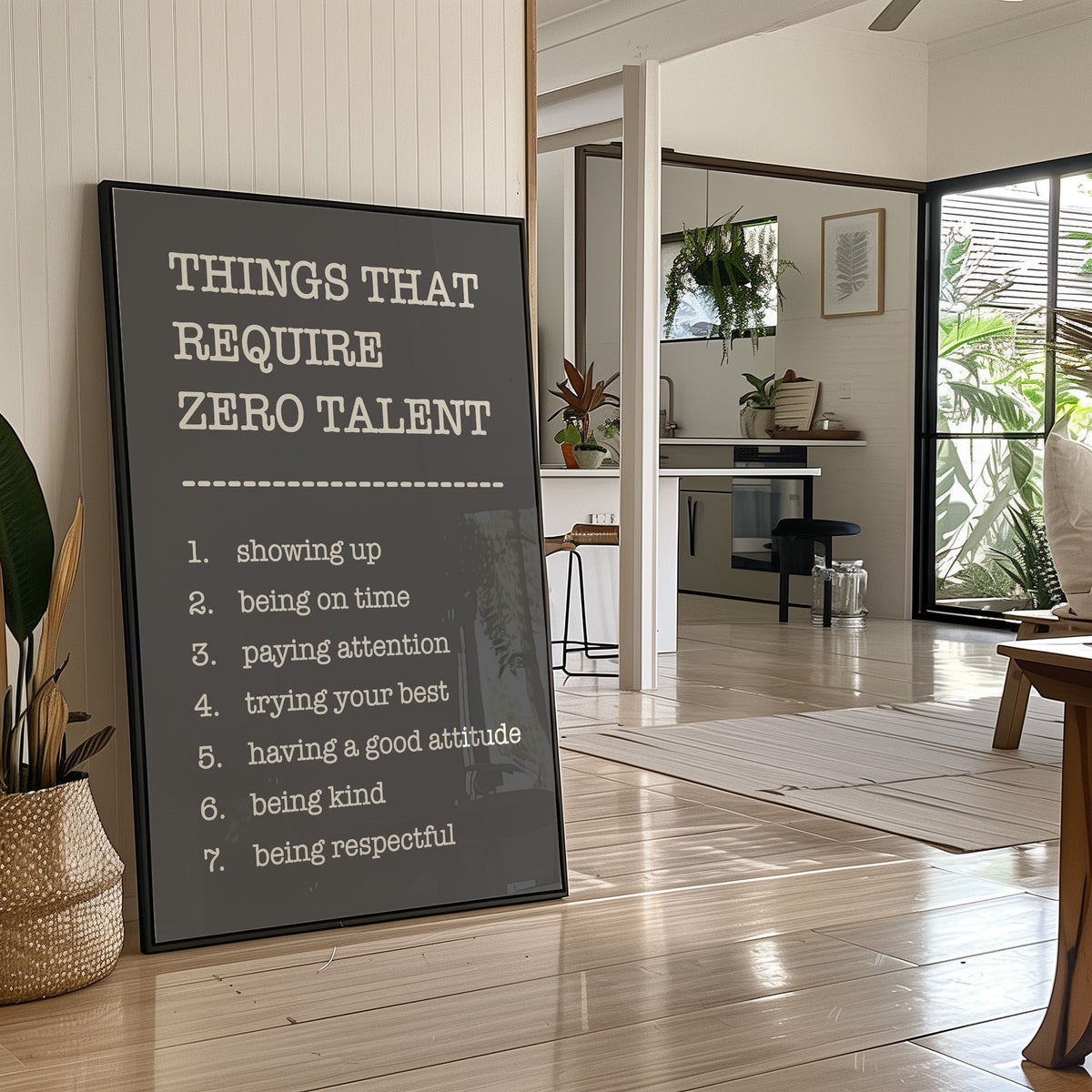 Things That Require Zero Talent, Gray Serif