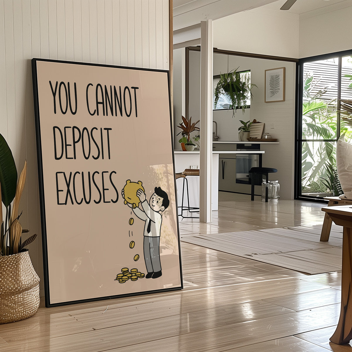 You Cannot Deposit Excuses, Blush Edition