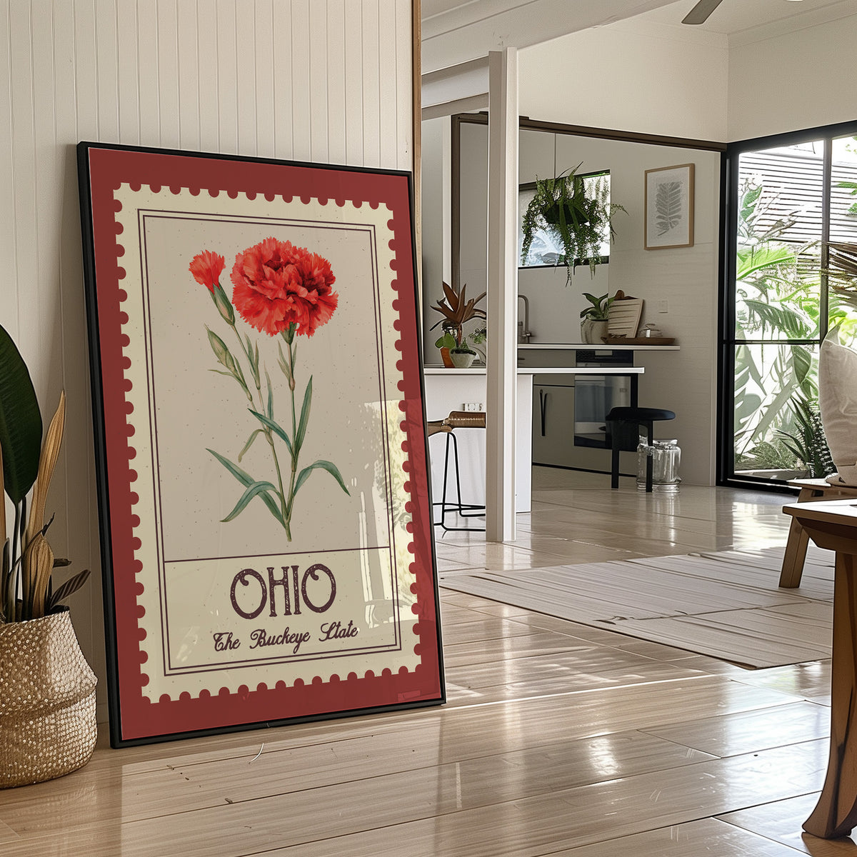 Scarlet Carnation, Buckeye Approved