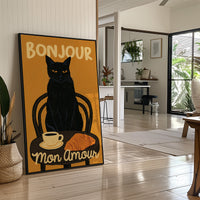 Bonjour from a Deeply Unimpressed Cat