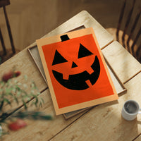 It’s Hip To Be Square, print laid on a wooden table beside a white mug and flowers