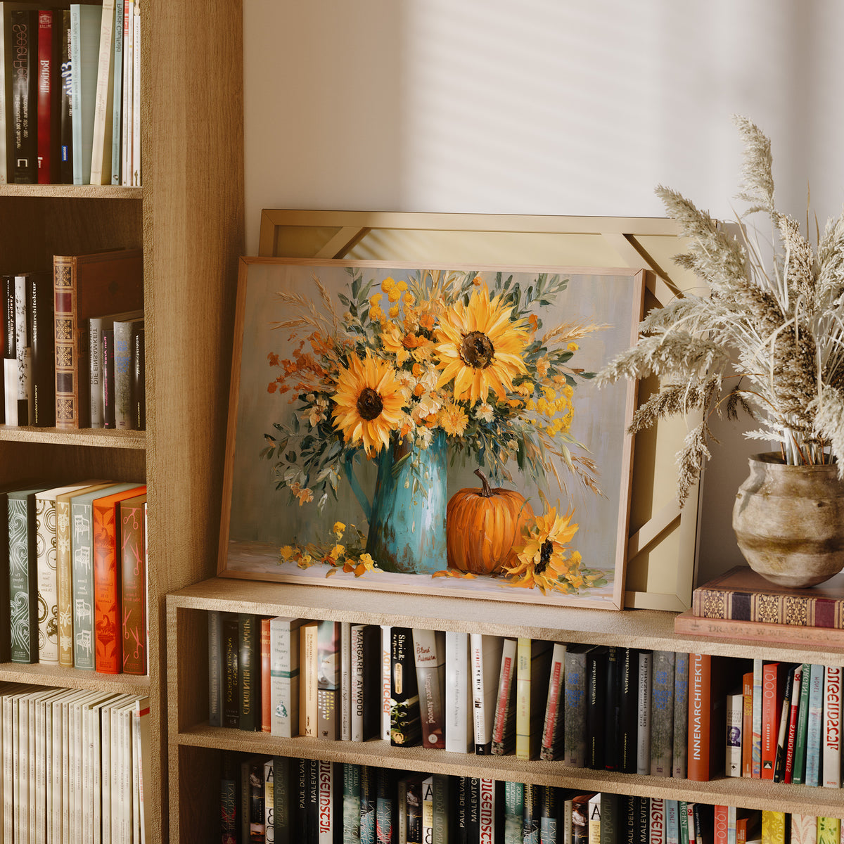 One Sunflower Fell Out of the Bouquet