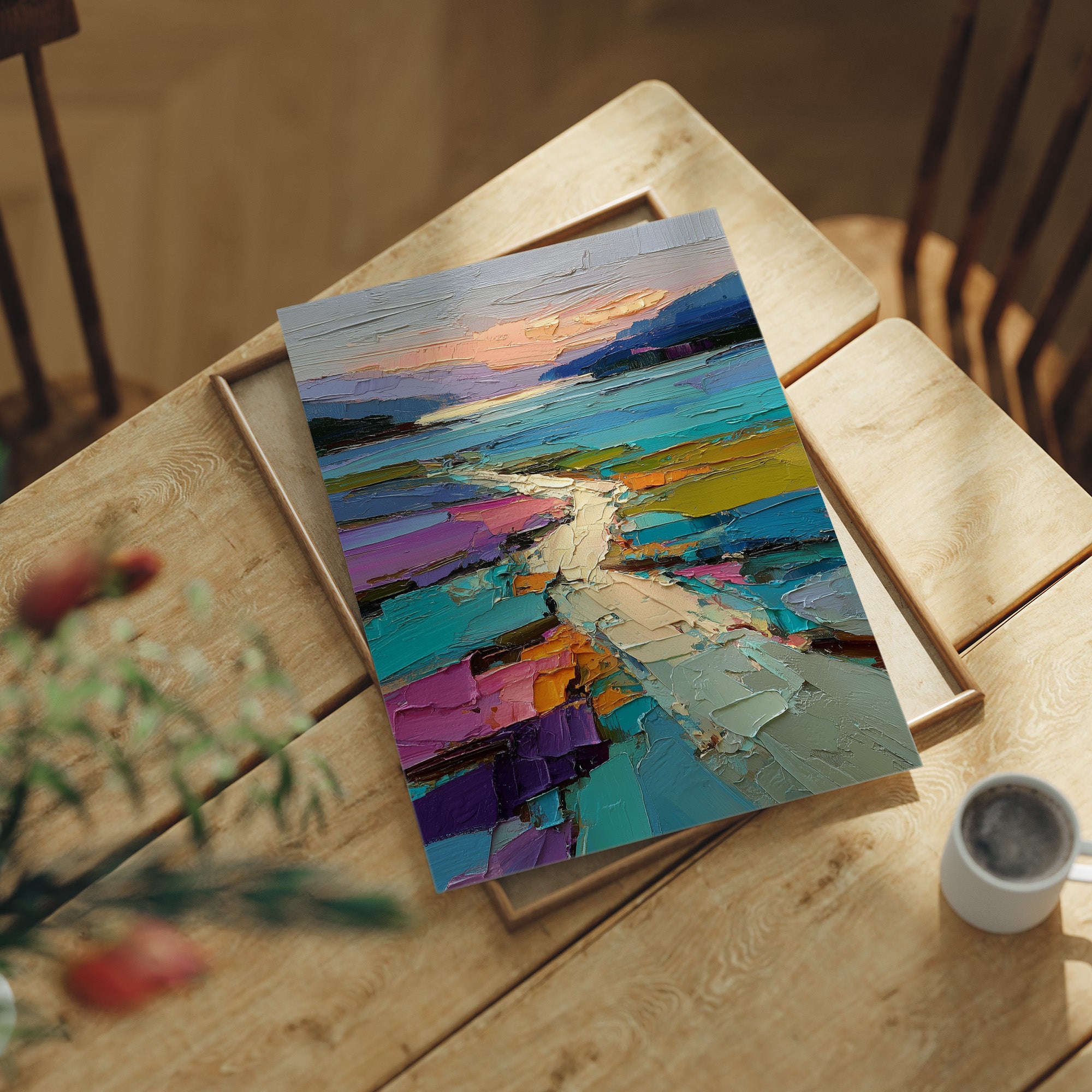 Where Color Finds the Horizon