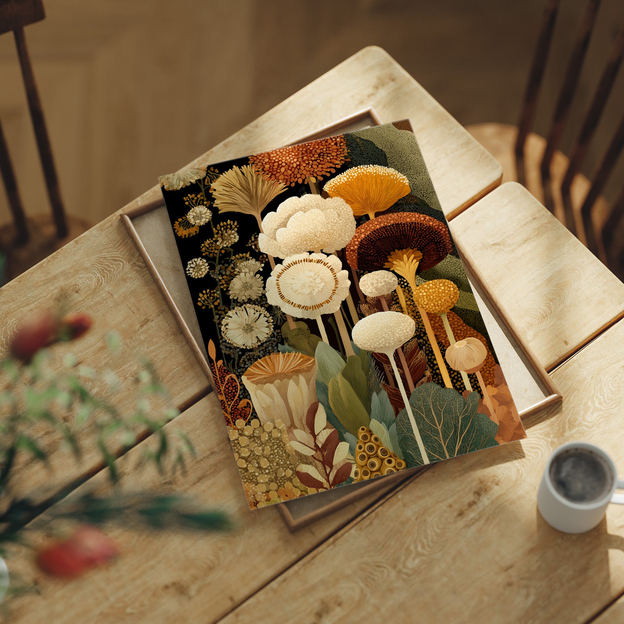 Midnight Garden in Ochre