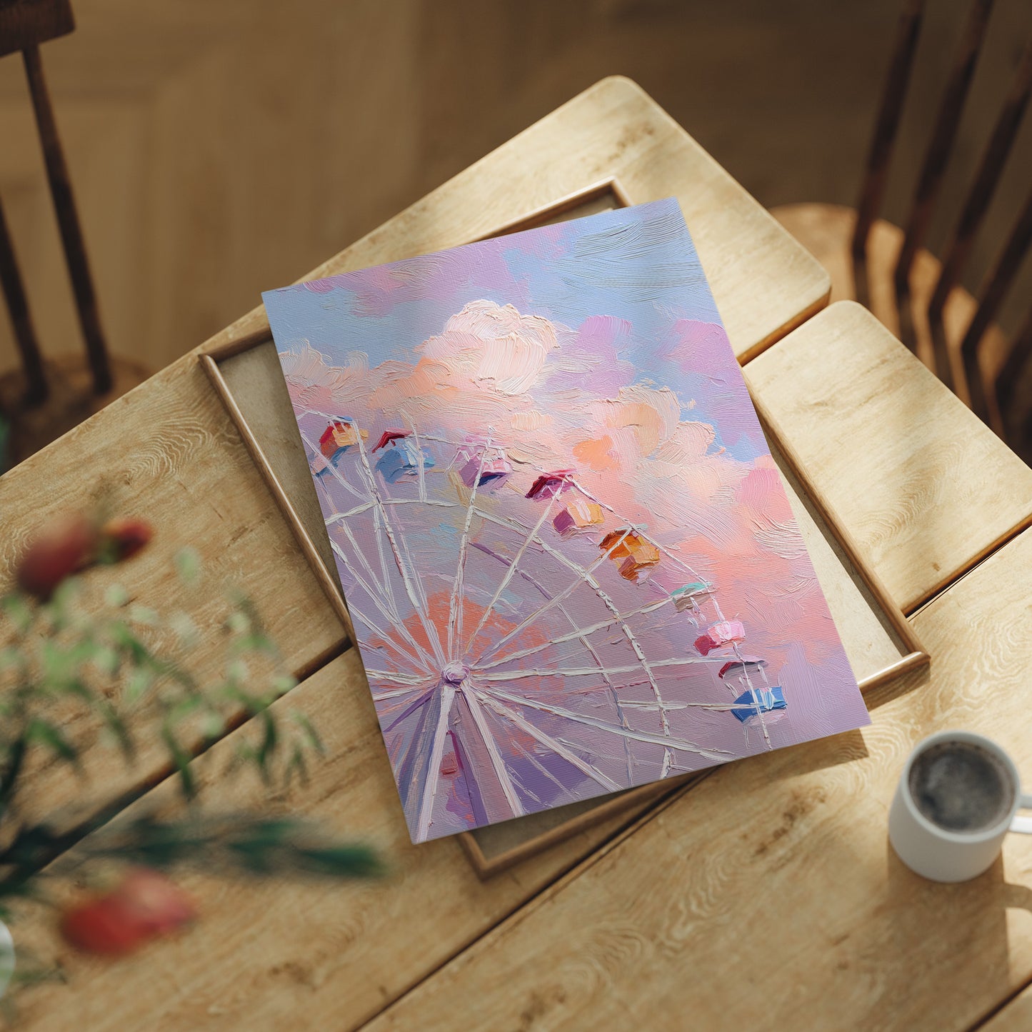 Pastel Skies and Ferris Dreams
