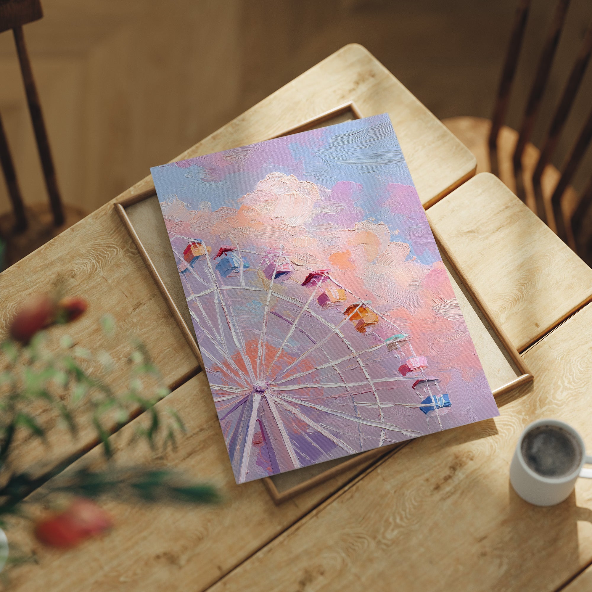 Pastel Skies and Ferris Dreams