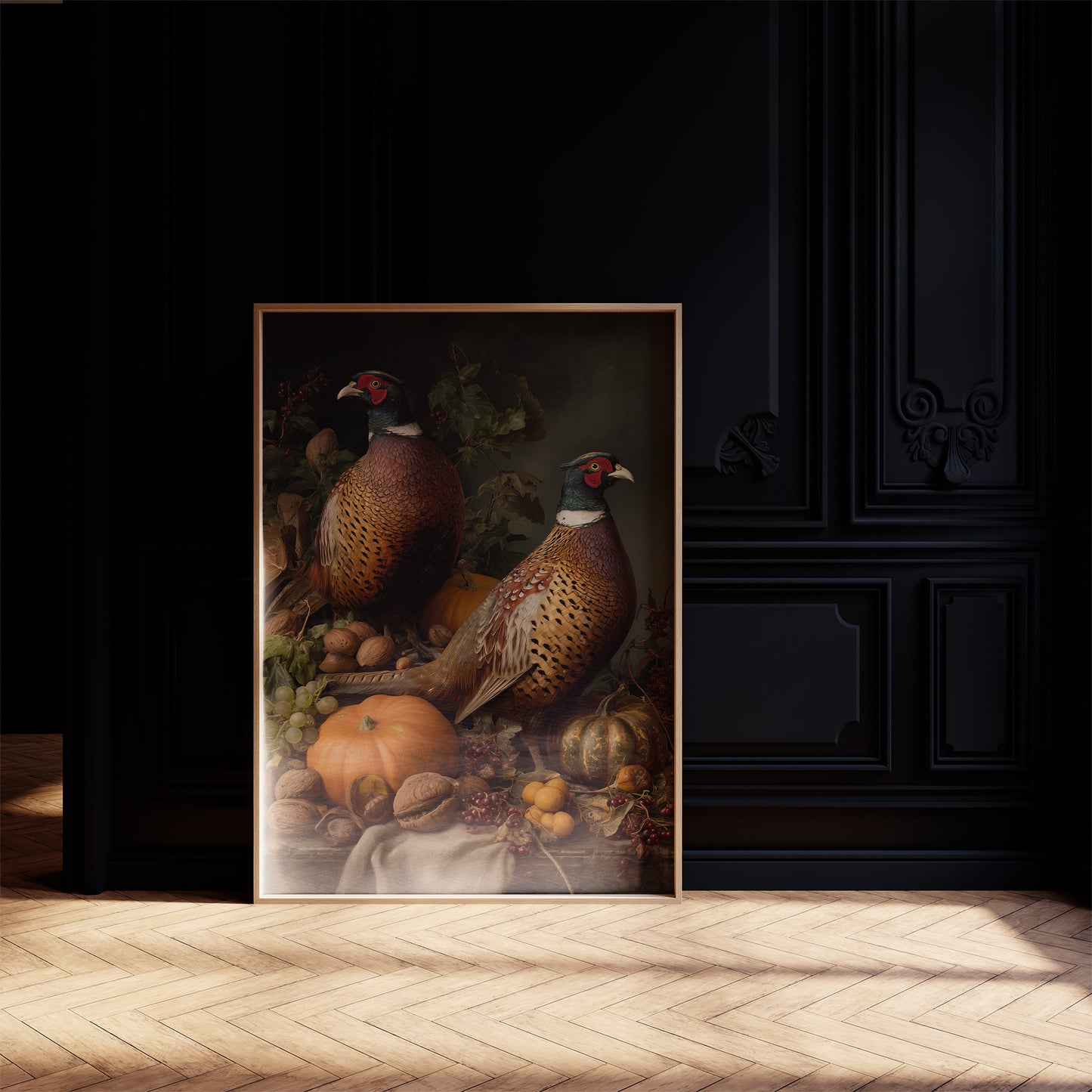 Harvest Watchers in Amber Light