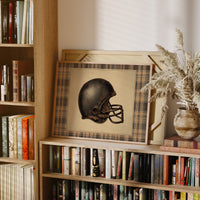 Vintage Gridiron Helmet Study