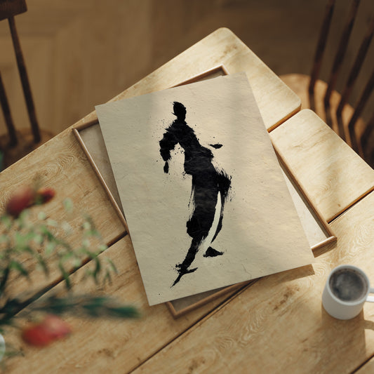 Running Through Ink and Air