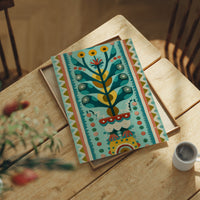 Bloom in Turquoise Light