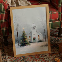 Quiet Chapel at Christmas