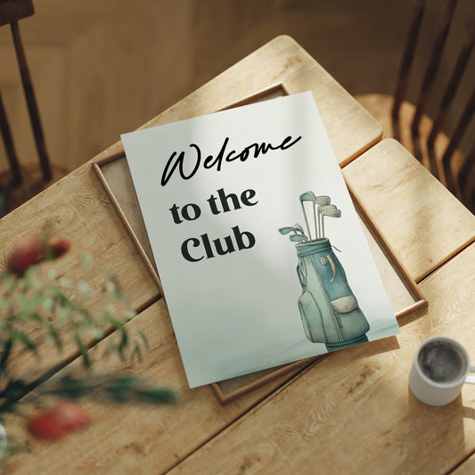 Welcome to the Club