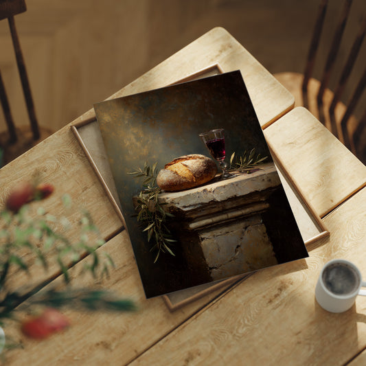 Bread And Wine At Dusk