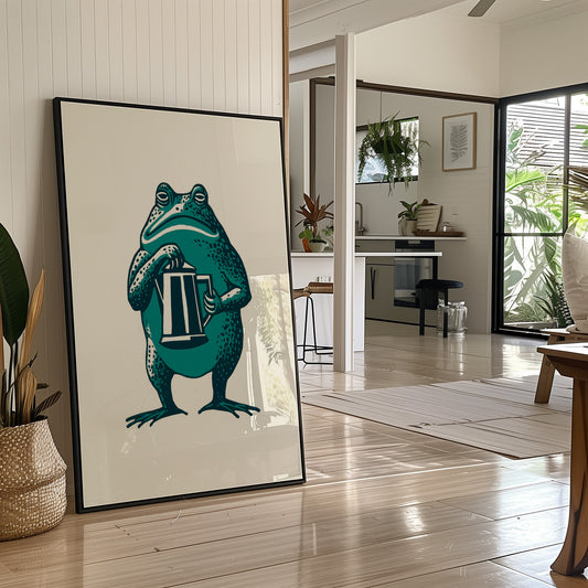 The Thoughtful Frog