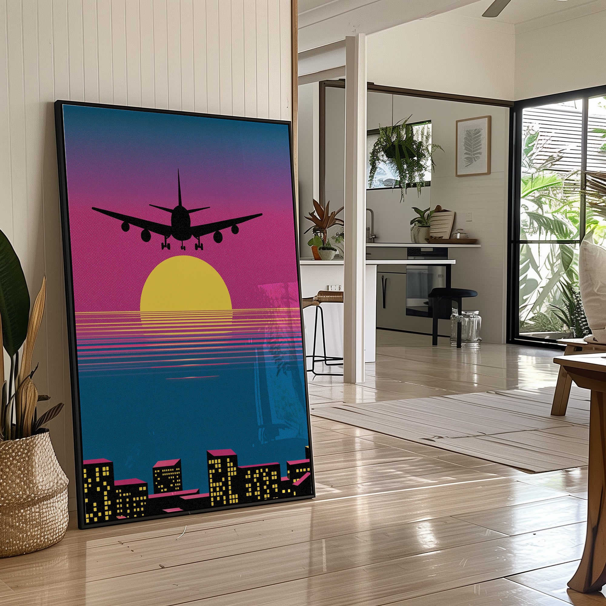 Flight Into Neon Dusk
