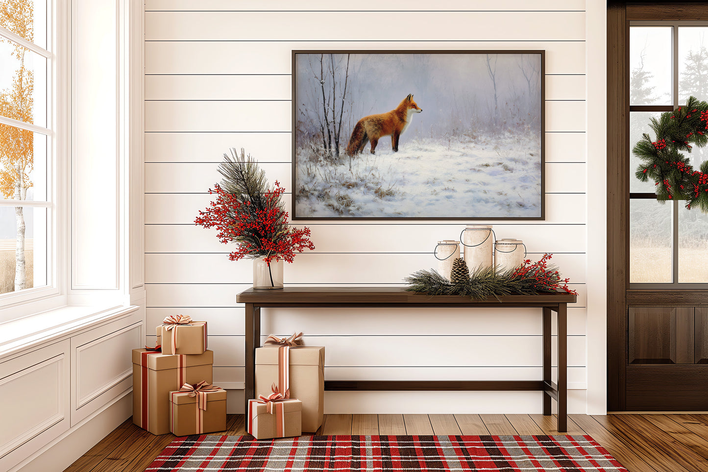 Fox in the Quiet Frost