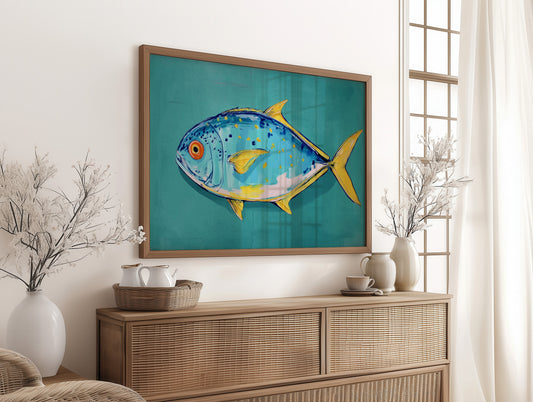 Blue Current in Sunlight