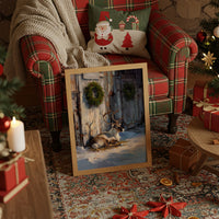 Winter Watch Beneath Wreaths