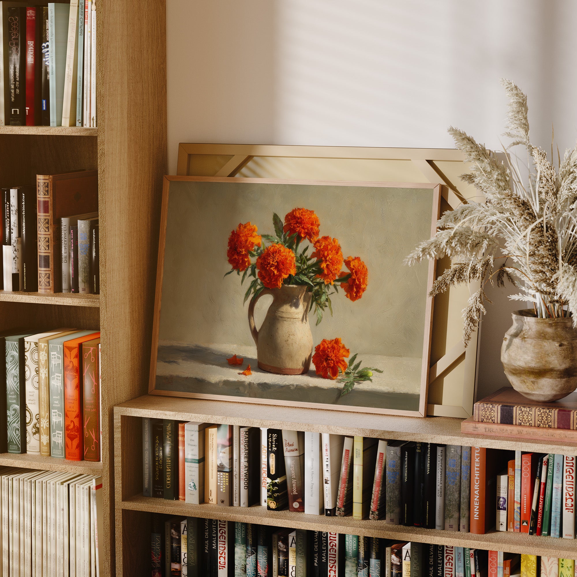 Marigolds in Quiet Light