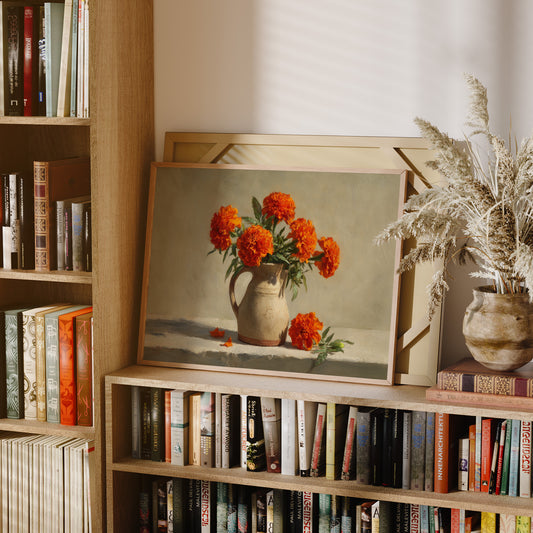 Marigolds in Quiet Light
