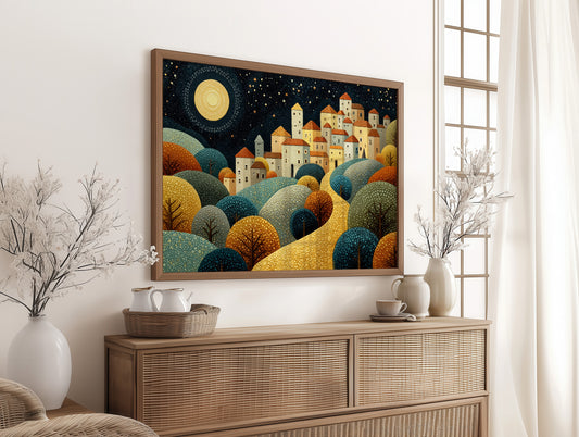 Moon Over Quiet Hills