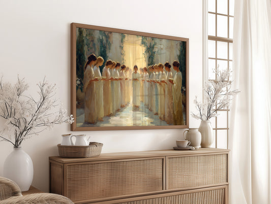 Gathered in Quiet Devotion