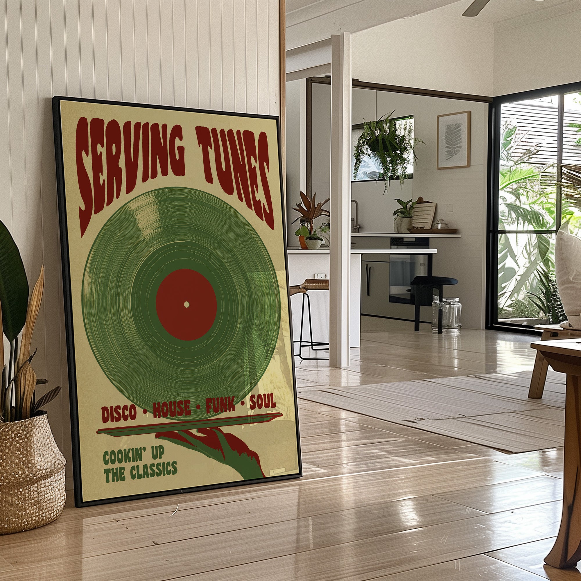 Serving Tunes on Vinyl