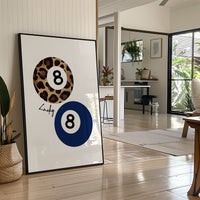 Lucky Eight in Leopard