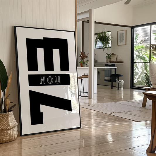 Modern M House Number Seven