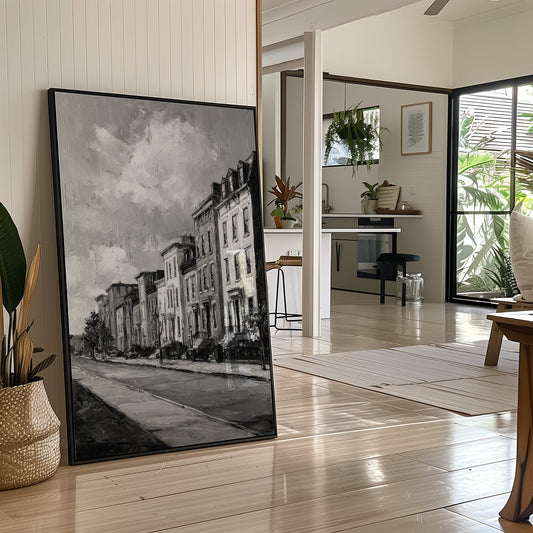 Where The Rowhouses Stand Quiet