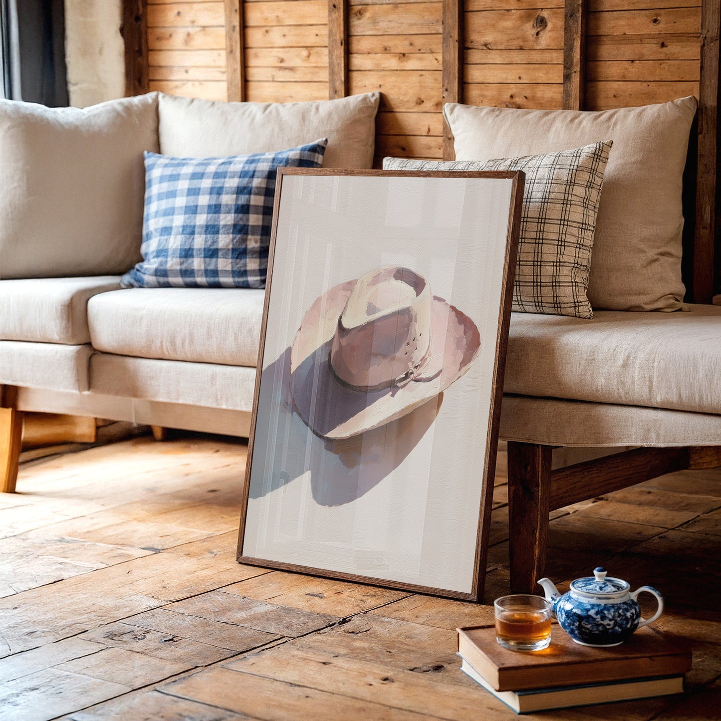 Blush Brim In Quiet Light