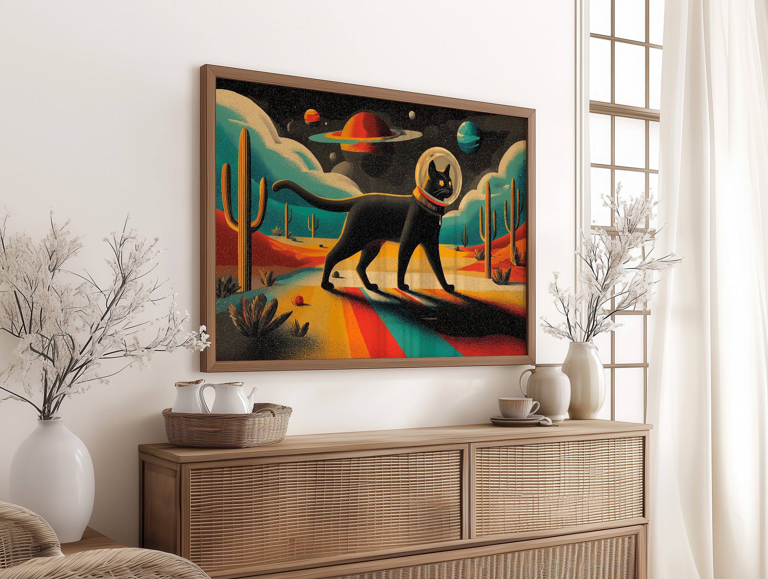 Cosmic Desert Cat