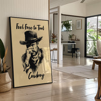 Feel Free to Toot Cowboy